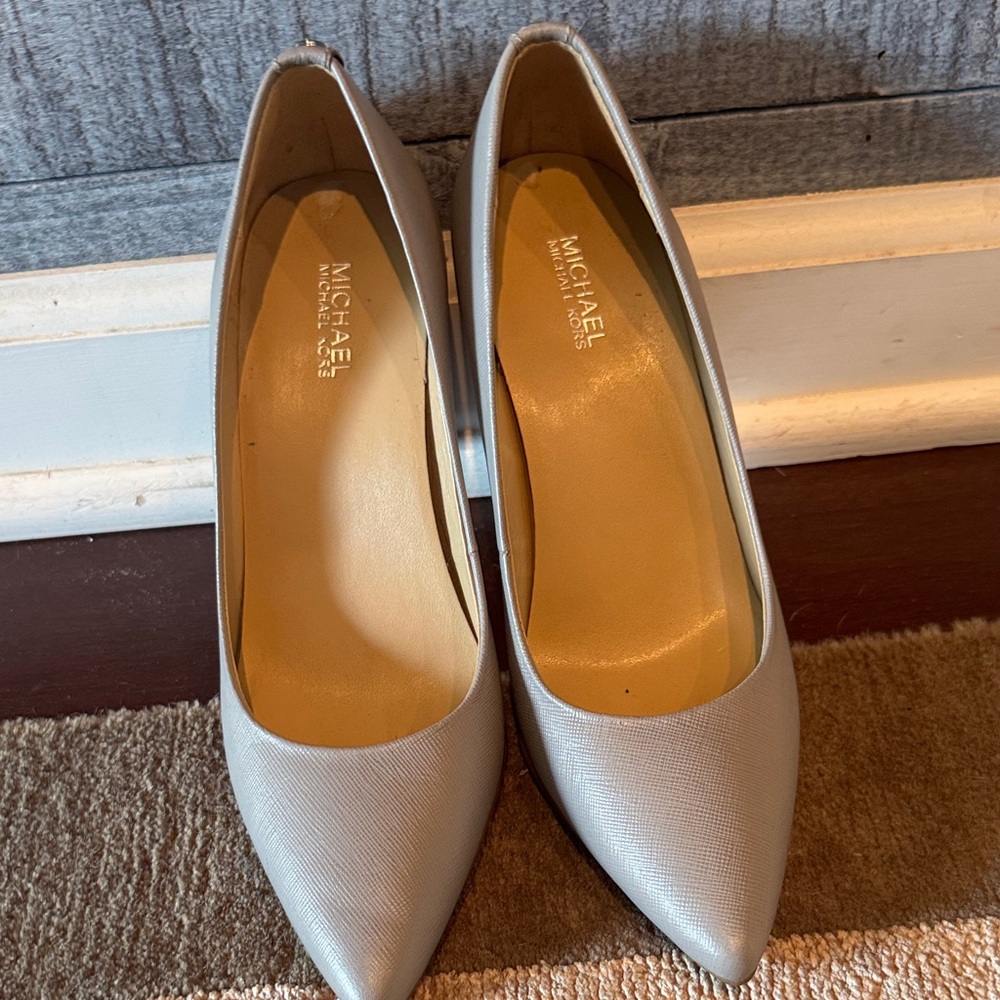 Michael Kors Women's Silver Heels